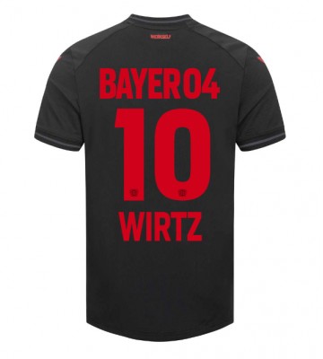 Bayer Leverkusen Florian Wirtz #10 Primera Equipación 2023-24 Manga Corta